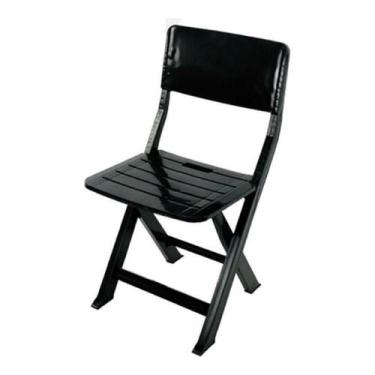 Imagem de Kit 04 Cadeiras Plastica Dobravel Jsn