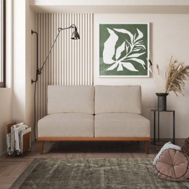 Imagem de Sofá 2 Lugares Boreal Cabecasa Madeiramadeira Areia