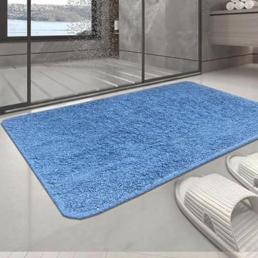 Imagem de 2 Tapete Banheiro Antiderrapante Absorvente 45x60 Oa Hig Vr - IDEALIZA