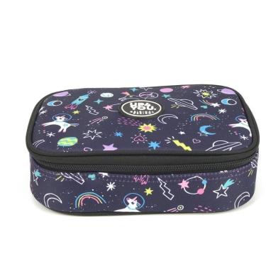 Imagem de Estojo Tecido Up4You Blah Gd 1Z Az Luxcel Unidade