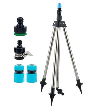 Imagem de Aspersor De Tripé Para Gramados | Aspersor De Água Rotativo De Tripé Para Jardim - Equipamento de Irrigação Telescópico Para de Jardins Quintas Parques Cobertura de Grandes Áreas