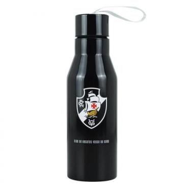 Imagem de Garrafa Inox Vasco Preta 600 ML - QH080-7-B - MILENO
