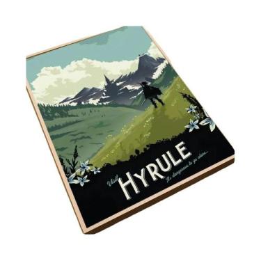 Imagem de Zeldas Wall Art Poster Autoadesivo À Prova D'água Para Decoração De Sa