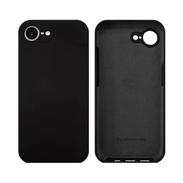 Imagem de Capinha Para iPhone 16e Em Silicone Aveludado interno