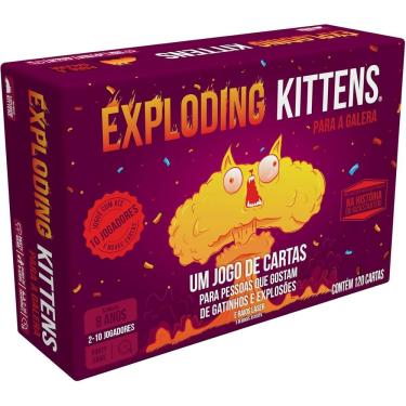 Imagem de Galápagos, Exploding Kittens Para A Galera, Jogo para Amigos