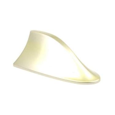 Imagem de Antena Veículo Automotivo Shark Tipo Barbatana Tubarão Universal Esportiva Funcional Recepção Rádio Sinal AM FM Teto Carro Universal Cores (DOURADO Shark Barbatan Tubarão)