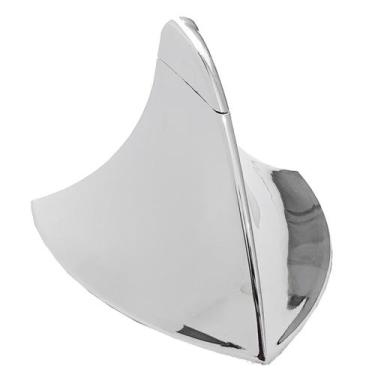 Imagem de Antena Teto Shark Tubarão Cromada Decorativa Universal Argo Vectra Ast