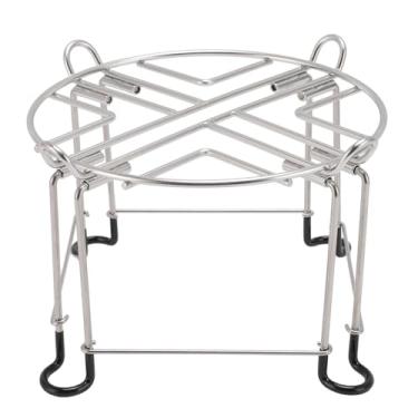 Imagem de Xixian 6in Alto por 9in Diâmetro Bancada Aço Inoxidável água Filtro Stand, Stand Portátil Com Pernas Destacáveis para Viagens, Royal, e Filtros de Tamanho Médio