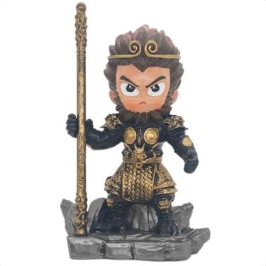 Imagem de KOOLIYA Black Myth Wukong Figure, The Monkey King Goku Action Figure Statue Figurine Capsule Toy Ornaments Best Gift Collection Pose-3