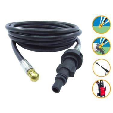 Imagem de Mangueira Nylon Desentupidora 6mt Branco Casa BL 1800 C - COMPATÍVEL B