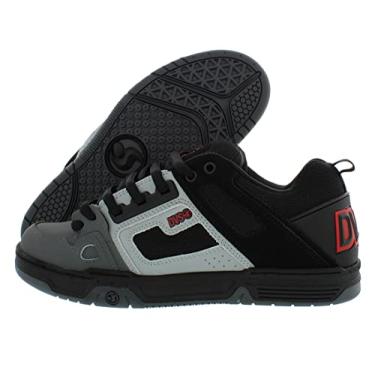 Imagem de DVS Tênis de skate masculino Comanche, Preto/cinza/vermelho, 43