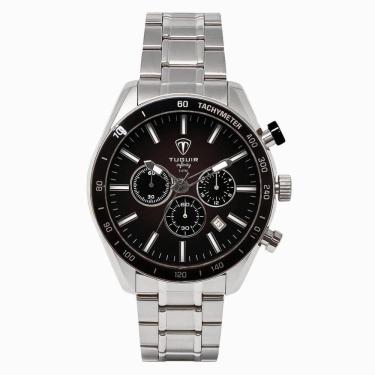 Imagem de Relógio Cronógrafo Masculino Aço Tuguir Analógico 23-2231