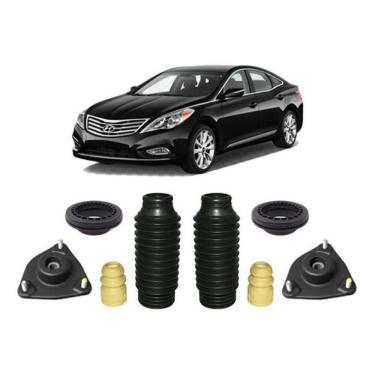 Imagem de 2 Kit Coxim Rolamento Batente Dianteiro Azera 2013 2014 2015