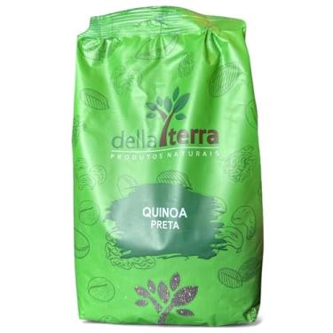 Imagem de Quinoa Quinua Preta em Grãos 1Kg Della Terra