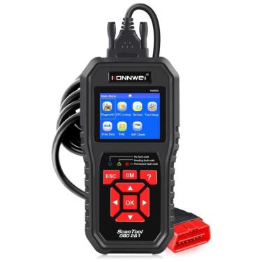 Imagem de Automotivo Profissional com Diagnóstico, Universal, 12V, KONNWEI OBD2 Scanner, Preto