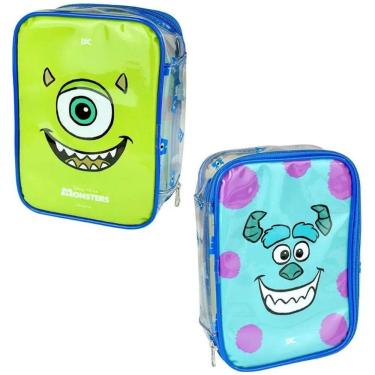 Imagem de Estojo Baú Grande Disney Monstros S.A. Ziper - 4492 - Dac
