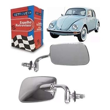 Imagem de Retrovisor Fusca Universal Mexicano Inox Cromado ESQUERDO