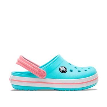 Imagem de Sandália Clog Infantil Crocs Crocband Kids, 30, Azul