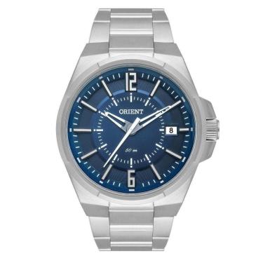 Imagem de Relógio Masculino Orient Analógico Prata Mbss1410 D2Sx