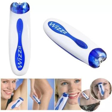 Imagem de Depilador Feminino Aparador De Pelos Facial Rosto E Corpo, Axilas, Pernas E Virilha Sem Fio Eletrico Wizzit