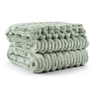 Imagem de Cobertor Coberta Polar Queen 2,40x2,20 Manta Ultrasoft Alto Relevo Ext