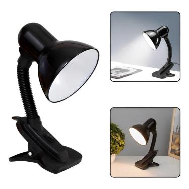 Imagem de Luminária De Mesa Pixar Articulada Bivolt Com G Preto 127/22