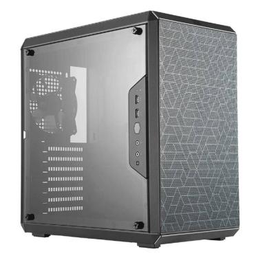 Imagem de Gabinete Cooler Master Q500L, Lateral em Acrílico, ATX PS2, Preto