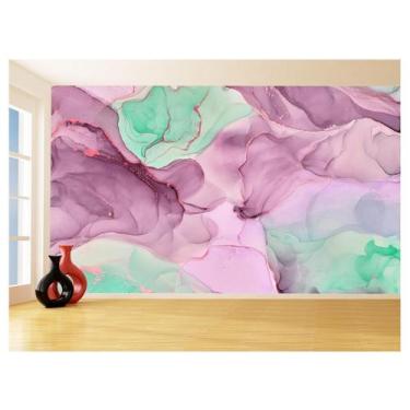 Imagem de Papel De Parede 3D Estilo Marmore Tintas Cores 3,5M Mbr155 - Você Deco