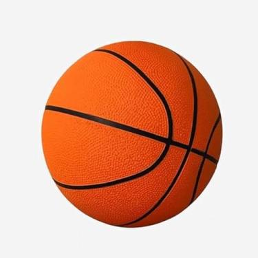 Imagem de Bola de Basquete Profissional Tamanho 7 Oficial – Borracha Reforçada Alta Durabilidade – Uso Interno e Externo – Aderência Premium – Laranja – Ideal para Treinos e Presentes
