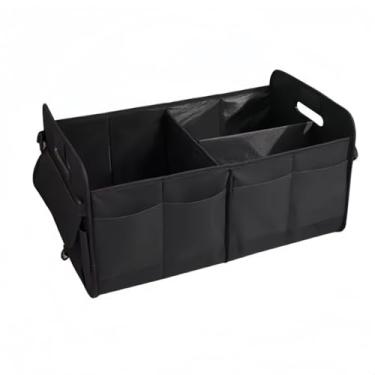 Imagem de Caixa Organizadora Dobrável para Porta-Malas – Multiuso, com Bolsos e Divisórias