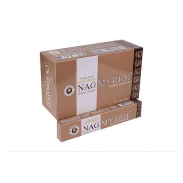 Imagem de Incenso Massala Vijayshree Golden Nag Cx/12 Myrrh