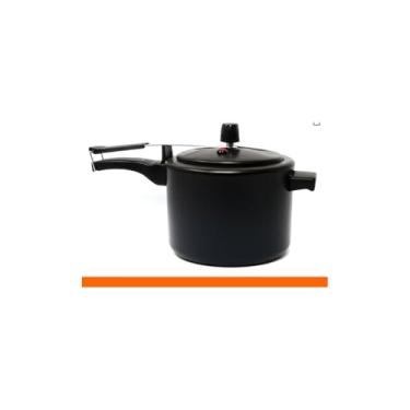 Imagem de Panela de Pressão Antiaderente, 4,5L, Alumínio e Baquelite, Revestimento Teflon, 40x21x22cm