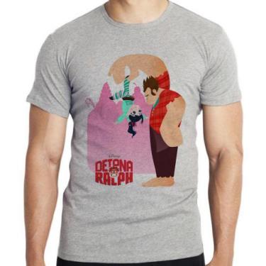 Imagem de Camiseta Detona Ralph Blusa criança infantil juvenil adulto camisa tam