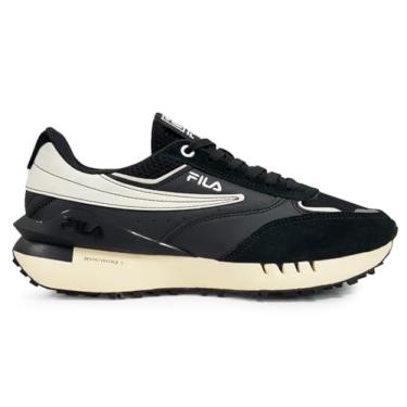 Imagem de Tênis Fila Renno Vintage II Preto e Branco