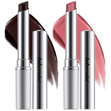 Imagem de Erinde 2 batons de mel matizados batom labial - batom hidratante transparente para todos os tons de pele - cor labial hidratante, protetor labial nutritivo com um toque de tom natural de cereja preta