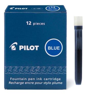 Imagem de Cartucho Caneta Tinteiro Pilot Namiki Ic-100 Azul C/12