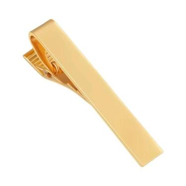 Imagem de Prendedor De Gravata Masculino Em Metal Com Fecho Simples - Acessório 