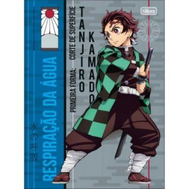 Imagem de Caderno Brochurao Grande Demon Slayer 80fls Capas Sortidas - Tilibra