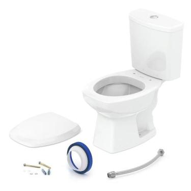 Imagem de Kit Vaso Sanitário Incepa Celite Thema - Caixa Acoplada e Acessórios D