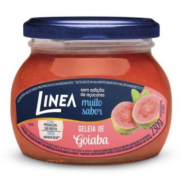 Imagem de Geleia Linea Sabor Goiaba com Pedaço de Fruta de 230g