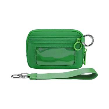 Imagem de Carteira Feminina Xadrez Preta Iris Com Janela Para Identificação, Bol