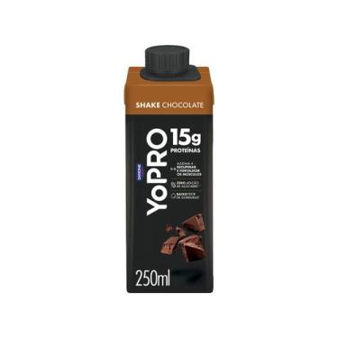 Imagem de Bebida Láctea YoPRO Chocolate Sem Lactose - Zero Açúcar 250ml, Chocola