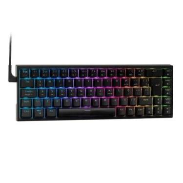 Imagem de Teclado Mecânico Gamer KBM! GAMING TG700, Preto, 65% e ABNT2, RGB, Switch Gateron Red - KGTG700PTVR-Unissex