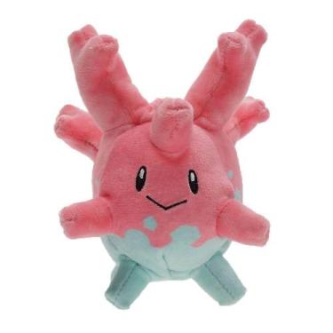 Imagem de Brinquedo de pelúcia Takara Tomy Pokémon Corsola 13 cm, recheado macio