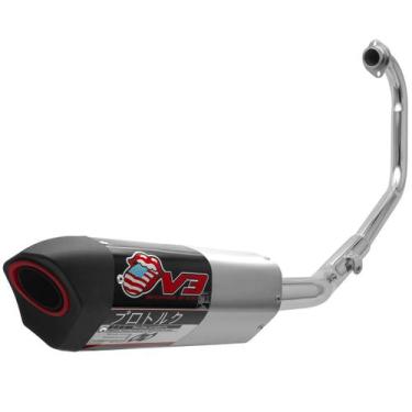 Imagem de Escapamento Esportivo Alumínio Pro Tork V3 Fazer 250 2006 Até 2009, AL