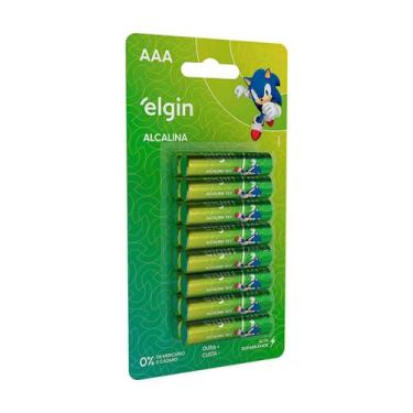 Imagem de Kit Pilha Alcalina Blister c/ 16 Un. AAA Palito 1.5V - Elgin