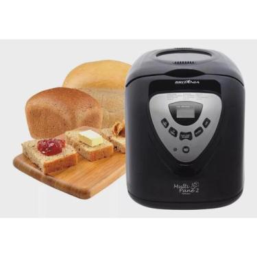Imagem de Panificadora Preta Britânia Multipane 12 Programações 550w 220v, 110V