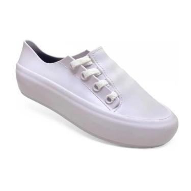 Imagem de Tênis Feminino Casual Plataforma Sneaker Street Slip On Tamanho 33 34 
