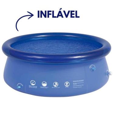 Imagem de Piscina Inflável Mor 1400 Litros Para Crianças E Família