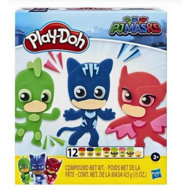 Imagem de Massinha Play-Doh Kit De Heróis PJ Masks 16637- Hasbro